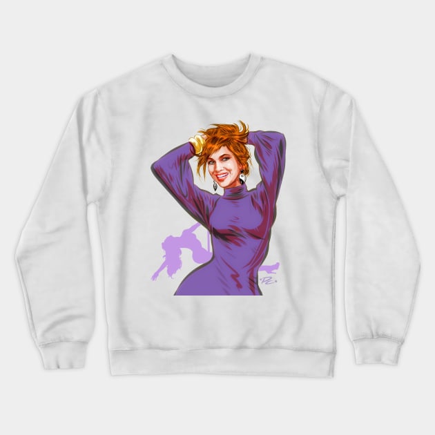 Jennifer Lopez - An illustration by Paul Cemmick Crewneck Sweatshirt by PLAYDIGITAL2020